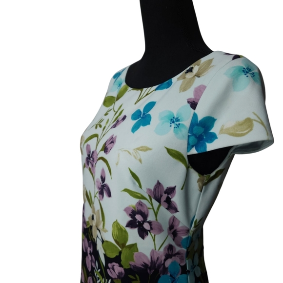 Floral Print Women's Dress - Picture 12 of 14